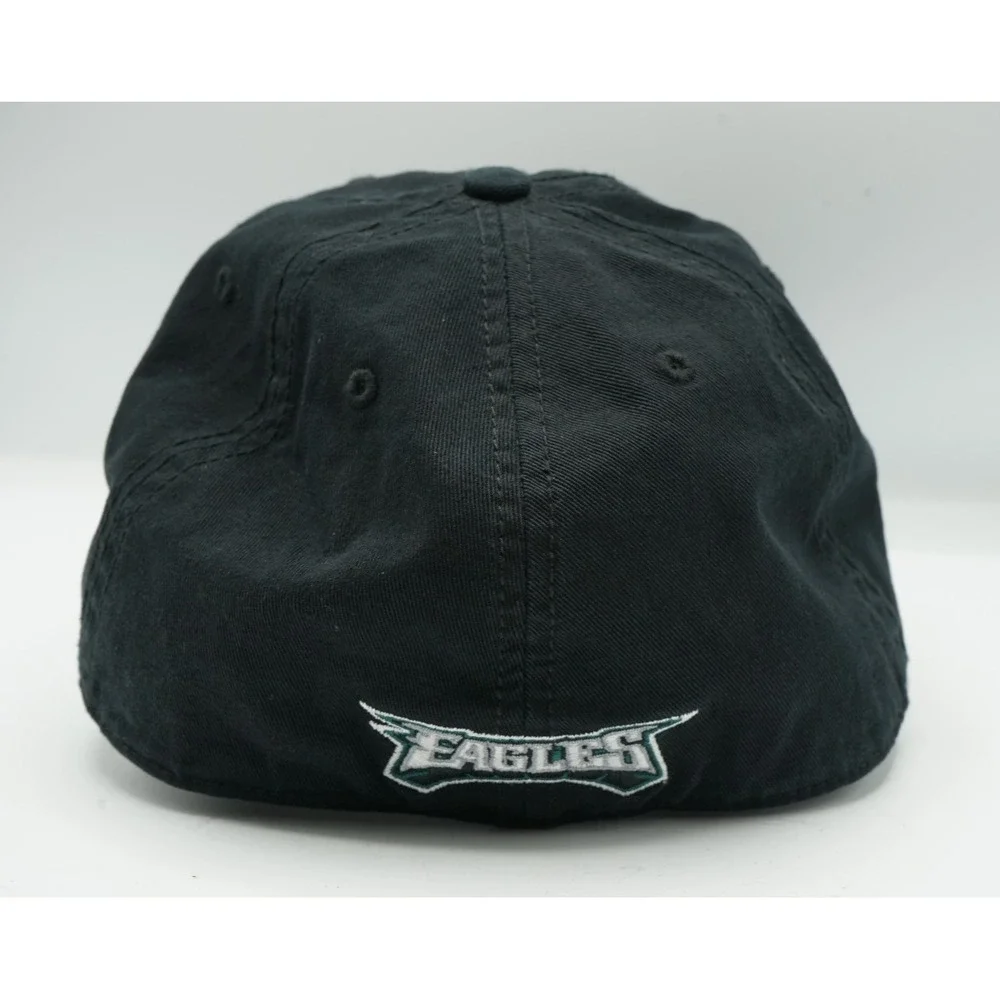 Philadelphia Eagles 47 Brand Hat‎ Cap NFL Football Black ~ Size Large